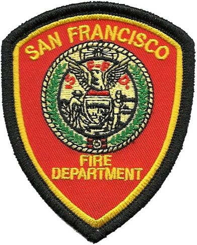 San Francisco Patch Fire Department Shield California Souvenir in Saudi Arabia