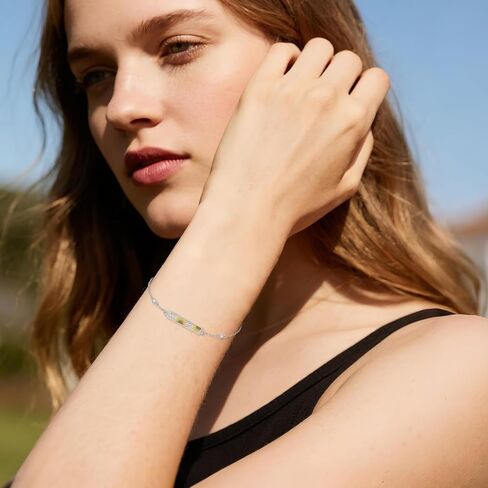POPLYKE Sunflower Bracelet For Women Flower Chain Jewelry Sunflower Gift for Women in Saudi Arabia