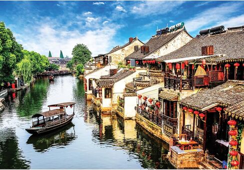 Anatolian Puzzle - Hallstatt Lake, 2000 Piece Jigsaw Puzzle, #3959 in Saudi Arabia