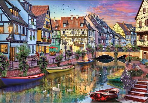 Anatolian Puzzle - Hallstatt Lake, 2000 Piece Jigsaw Puzzle, #3959 in Saudi Arabia