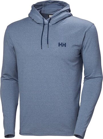 Helly-Hansen Verglas Light Hoodie - Men's Ultra-Soft, Lightweight, Wicking, bluesign Certified, Ideal for Hiking & Running in Saudi Arabia
