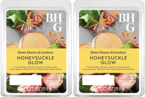 Better Homes and Gardens Scented Wax Melts,2.5 oz (2-Pack) (Lotus & Pearl) in Saudi Arabia