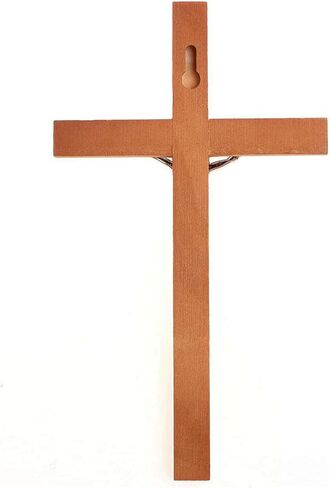 YI Boutique Crucifix Wall Cross, 8" Catholic Crosses, with Wooden Rosary, Wall crucifixes, Wood Crucifix for Wall, Jesus Christian Wall Hanging Cross in Saudi Arabia