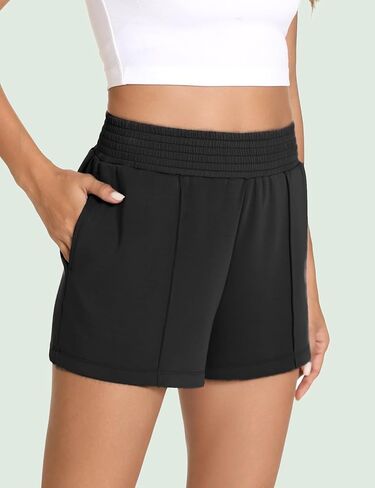 GYS Women's Pajama Shorts Comfy Summer Lounge Shorts with Pockets in Saudi Arabia