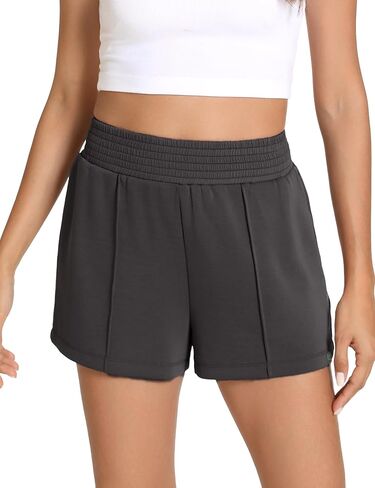 GYS Women's Pajama Shorts Comfy Summer Lounge Shorts with Pockets in Saudi Arabia
