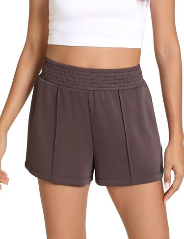 GYS Women's Pajama Shorts Comfy Summer Lounge Shorts with Pockets in Saudi Arabia