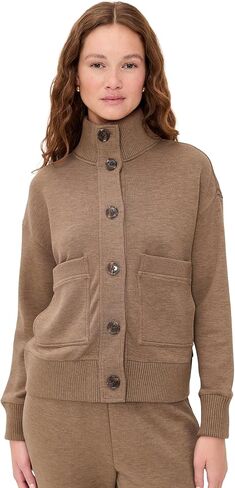Varley Women's Sabrina Button Through Sweat in Saudi Arabia