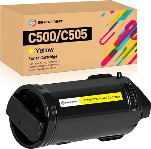 Remanufactured C500 C505 Toner Cartridge Replacement for Xerox Versalink C500 C505 106R03869 106R03866 106R03867 106R03868 Ink for C500DN C500N C505X(4 Packs BCMY) in Saudi Arabia