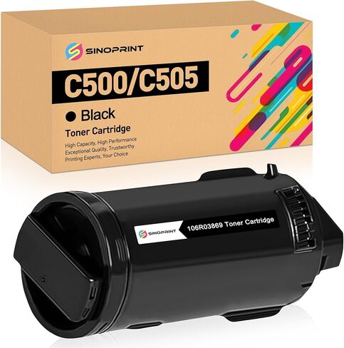 Remanufactured C500 C505 Toner Cartridge Replacement for Xerox Versalink C500 C505 106R03869 106R03866 106R03867 106R03868 Ink for C500DN C500N C505X(4 Packs BCMY) in Saudi Arabia