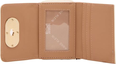 محفظة Anne Klein للسيدات ذات قفل بيضاوي ثلاثي الطي، من البرشمان in Kuwait