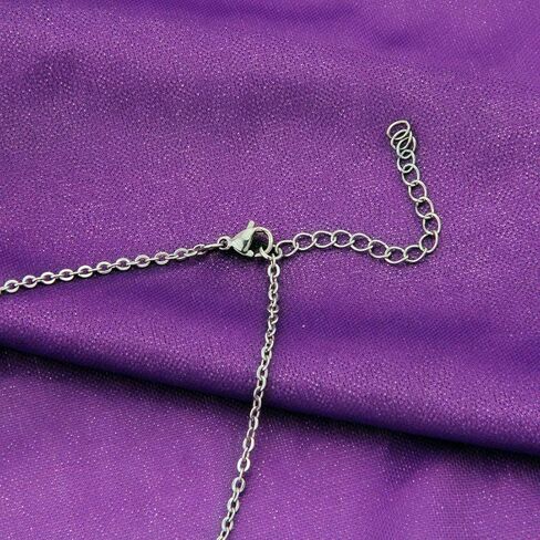 WUSUANED Funny Pink Dog Necklace Cartoon Character Inspired Jewelry Cartoon Fan Gift Dog Lover Gift in Saudi Arabia