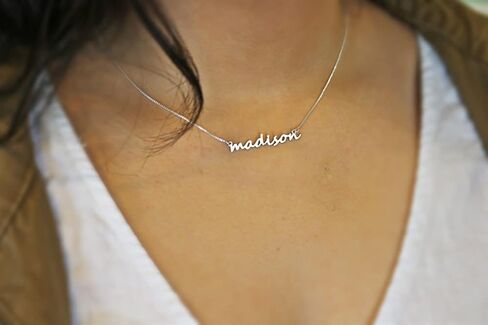 Custom Name Necklace Handmade Mini Size Gift For Her in Saudi Arabia