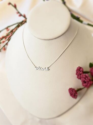 Custom Name Necklace Handmade Mini Size Gift For Her in Saudi Arabia
