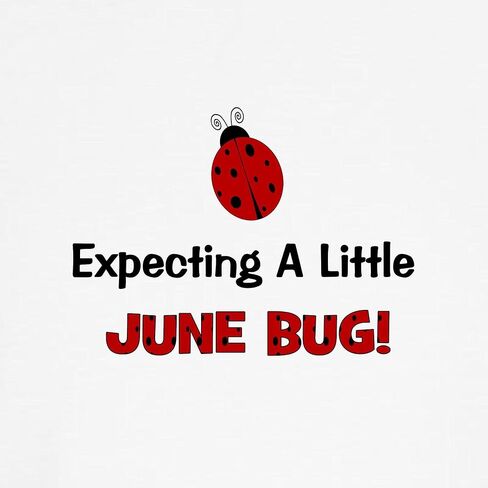 CafePress Expecting Little June Bug in Maternity T Shirt Women's Maternity Ruched Side T-Shirt in Saudi Arabia