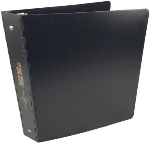 Posse Box - 3-Ring D-Slant 4" Binder RD-31 · Anodized Aluminum Silver · 11-5/8" x 12-1/8" x 3-3/8" · Storage Organizer in Kuwait