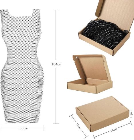 XGOPTS Women Rhinestone Lingerie Fishnet Dress Sexy Mesh Body Chain Bodycon Club Dress See Trough Bikini Swimwear Cover Ups in Saudi Arabia