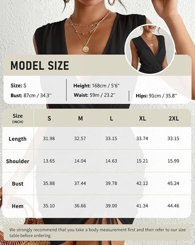 Eddoyee Women's Sleeveless Bathing Suit Cover Ups Deep V Neck Swimwear Tops Summer Beach Drawstring Dress in Saudi Arabia