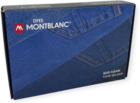 صبغات نسيج مون بلان مع لون حقيقي مثبت لصبغة التعادل باللون الأسود النقي، 3 عبوات in Kuwait