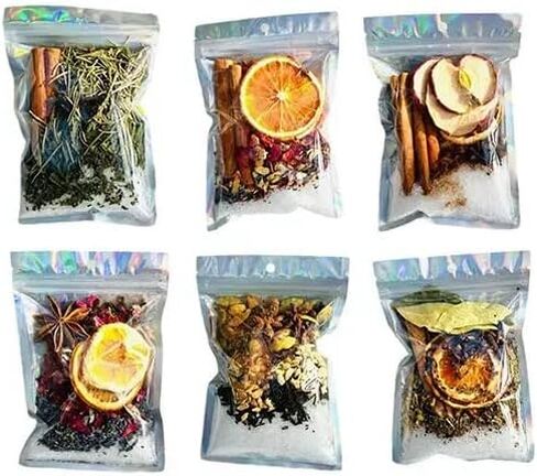 Intention Simmer Pot Blends – Reiki-Infused Simmer Pot for Stove Potpourri, Manifestation & Home Energy | with Dried Fruits & Spices | Cozy Home Aroma & Mindful Rituals (6) in Saudi Arabia