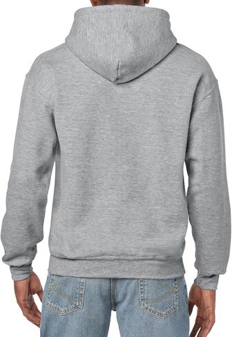 Hooded Pullover Sweat Shirt Heavy Blend 50/50 7.75 oz. by Gildan (Style# 18500) (4X-Large, Light Blue) in Saudi Arabia