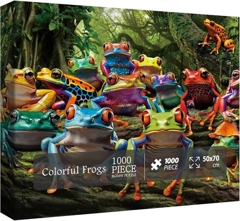 Bird Flower Puzzle for Adults 1000 Pieces, Cute Colorful Jigsaw Puzzle, Animal Floral Rose Puzzle in Saudi Arabia
