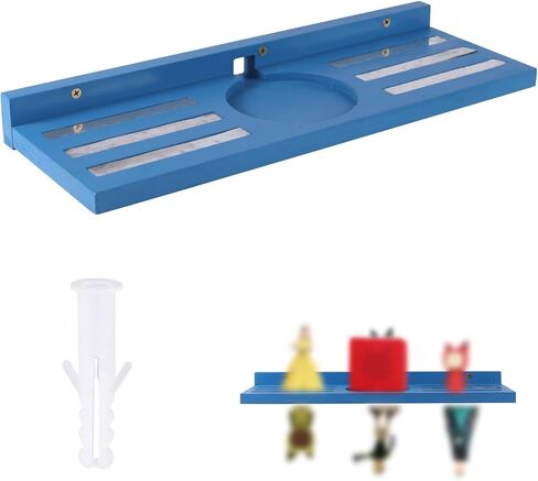 Magnetic Shelf for Toniebox & Tonies Figures Storage, Wooden Wall Mounted Floating Display Shelf with Charging Station Space-Saving Kids Room Organizer (Wood Color) in Saudi Arabia