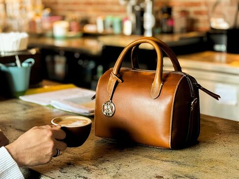 Smith & Wesson Barrel Bag – Concealed Carry Purse, Genuine Leather Crossbody & Wristlet Handbag with Secure CCW Compartment in Saudi Arabia