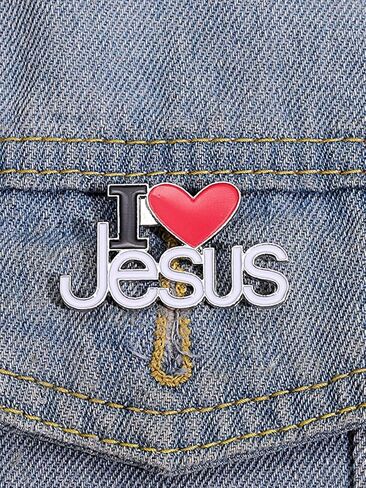 Cute Brooch Lapel Pin Fashion Heart Phrase Enamel Pins Badges for Backpacks Hats Bags Clothing Decoration Accessories in Saudi Arabia