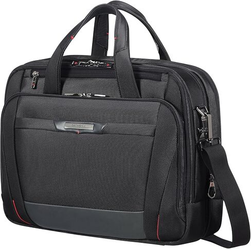 SAMSONITE LAPT.BAILHANDLE 17.3" EXP (BLACK) -PRO-DLX 5 Hand Luggage, 33.0 cm, Black in Saudi Arabia