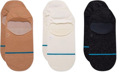 Stance No Show Muted Socks [3 Pack] (Small) in Saudi Arabia