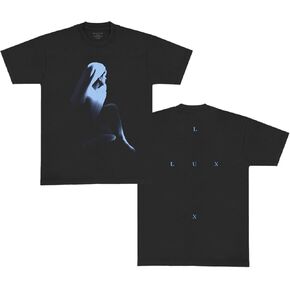 تي شيرت ROSALÍA الرسمي للكبار من الجنسين Merch Lux Cross Black in Saudi Arabia