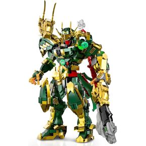 Hero Mech Building Set, MOC China Mythical Hero Xiang Yu Mech Armor Robot Model Kit, Classic Chinoiserie Mecha Collectible Display Toys Gifts for Kids Adults 12+ (1650PCS) in Kuwait