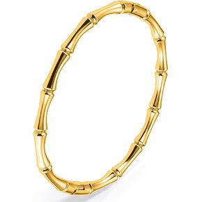 Stainless Steel Bamboo Design Bracelet Titanium Steel Bangle in Saudi Arabia