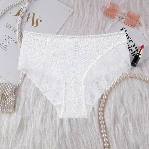 Sexy Womens Underwear Lace Shorts - Boy Shorts Sexy Cheeky Panties Breathable Lightweight Soft Boyshorts Panty in Saudi Arabia