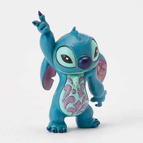 Enesco Disney Traditions من Jim Shore Lilo and Stitch Dancing Pose تمثال صغير، 3.625 بوصة، متعدد الألوان in Kuwait