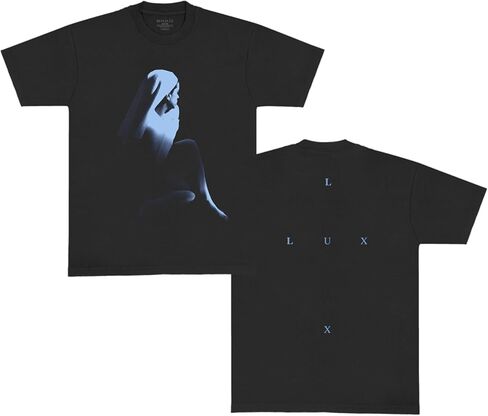 ROSALÍA Unisex-Adult Official Merch Lux Cross Black T-Shirt in Saudi Arabia