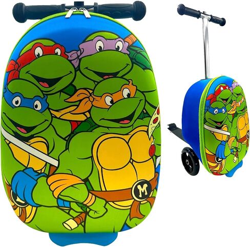 Fast Forward Bluey 18 "kid on on oncase-Scooter Light-On Light-On Luggage مع عجلات LED Light Up in Kuwait