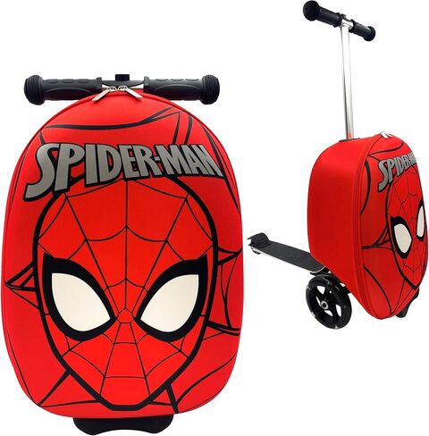 Fast Forward Bluey 18 "kid on on oncase-Scooter Light-On Light-On Luggage مع عجلات LED Light Up in Kuwait