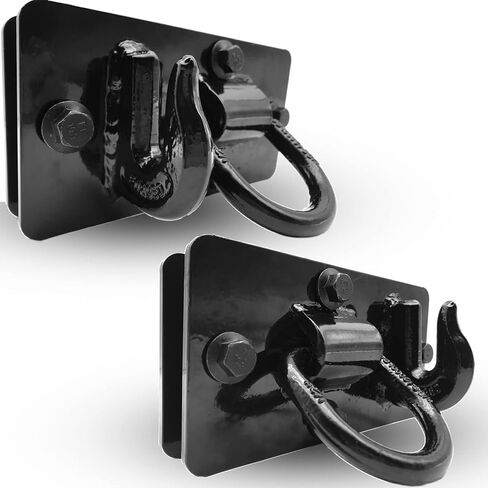 TUZILLA Bolt on Receiver Hitch for Tractor Bucket 2 Inch Receiver Class 3 Maximum Tow Capacity 6,000 lbs Work Well for Tractor Bucket, RV, UTV, Truck, Black in Kuwait