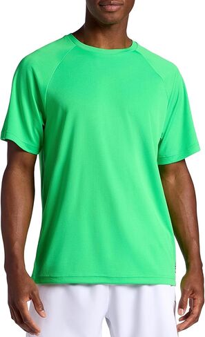 تي شيرت Head Mens Flex Raglan ذو رقبة مستديرة، مقاس قياسي، خفيف الوزن وشبكة شبكية مسامية in Kuwait
