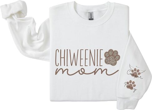 Chiweenie Mom Sweatshirt, Personalized Chiweenie Shirt, Chiweenie Mom Gift, Custom Chiweenie Sweatshirt, Chiweenie Lover Gift in Saudi Arabia