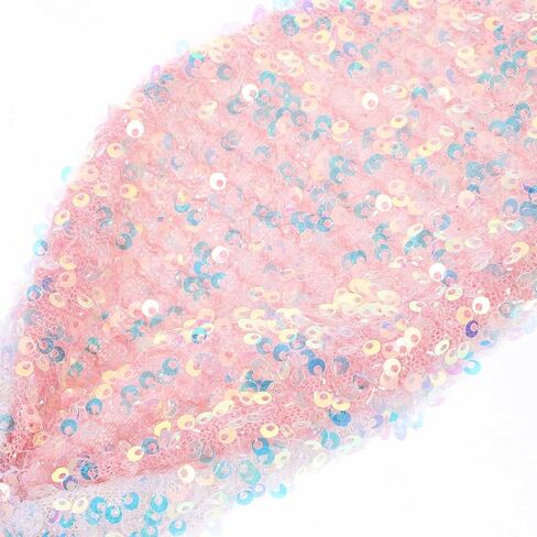 Glitter Bunny Ears Headband, Sequins Rabbit Ears Hair Hoops Easter Headband Rabbit Cosplay Hair Band for Easter Party in Saudi Arabia