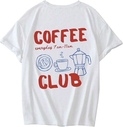Women's Graphic T Shirts Crew Neck Short Sleeve Novelty Tees Summer Tops in Saudi Arabia