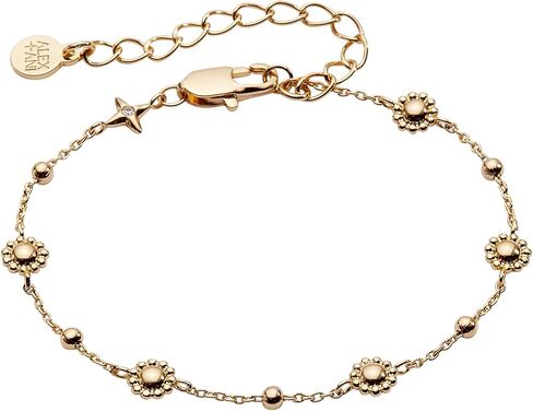 Alex and Ani Floret Chain Bracelet for Women (Shiny Gold) in Saudi Arabia