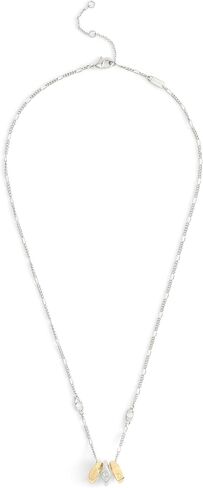 COACH Jewelry Women's Signature Signet Rondelle Pendant Necklace in Saudi Arabia