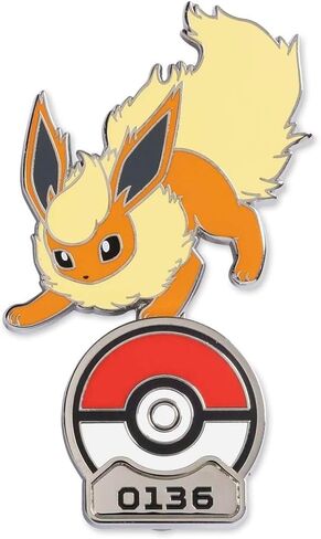 Pokémon Center: Pokémon Gallery Pins: Flareon Standing Pin in Saudi Arabia