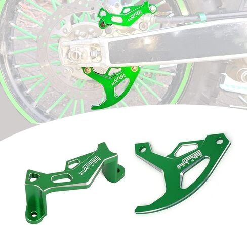 JFG RACING Rear Brake Disc Guard and Caliper Guard CNC All Fits For CRF250R 2004-2025/ CRF250X 2004-2017/ CRF450R 2002-2025/ CRF450X 2005-2017/ CRF450RX 2017-2025 in Saudi Arabia