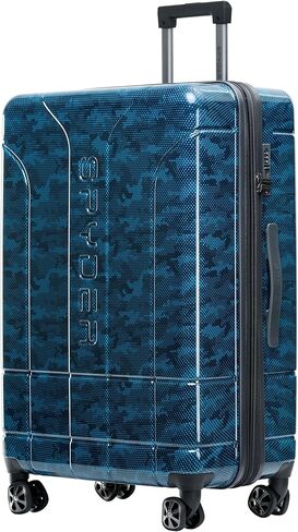 Spyder Matrix 29 Inch Expandable Hardside Upright Suitcase with 360° Spinner Wheels, TSA Approved Lock, Gray/Black in Kuwait