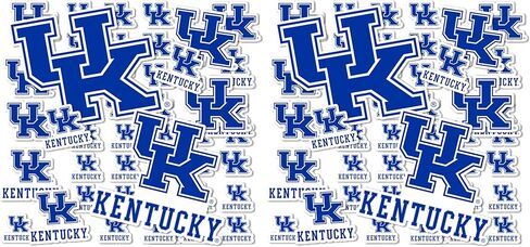 ملصق صبار الصحراء بجامعة كنتاكي Wildcats UK Wildcats ملصقات شارات الفينيل للكمبيوتر المحمول وزجاجة مياه وقصاصات السيارة T1 (النوع 1-1) in Kuwait