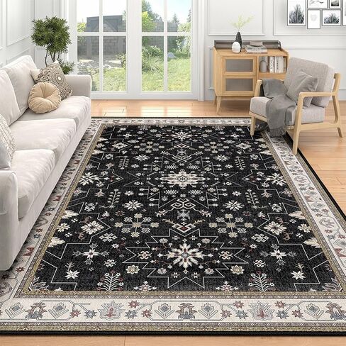 MUJOO 2x3 Small Rug,Green Washable Area Rugs for Entryway Entry Bedside Kitchen Bathroom,Boho Front Door Mat Indoor Entrance Throw Carpet Vintage Non Slip Low Pile in Saudi Arabia